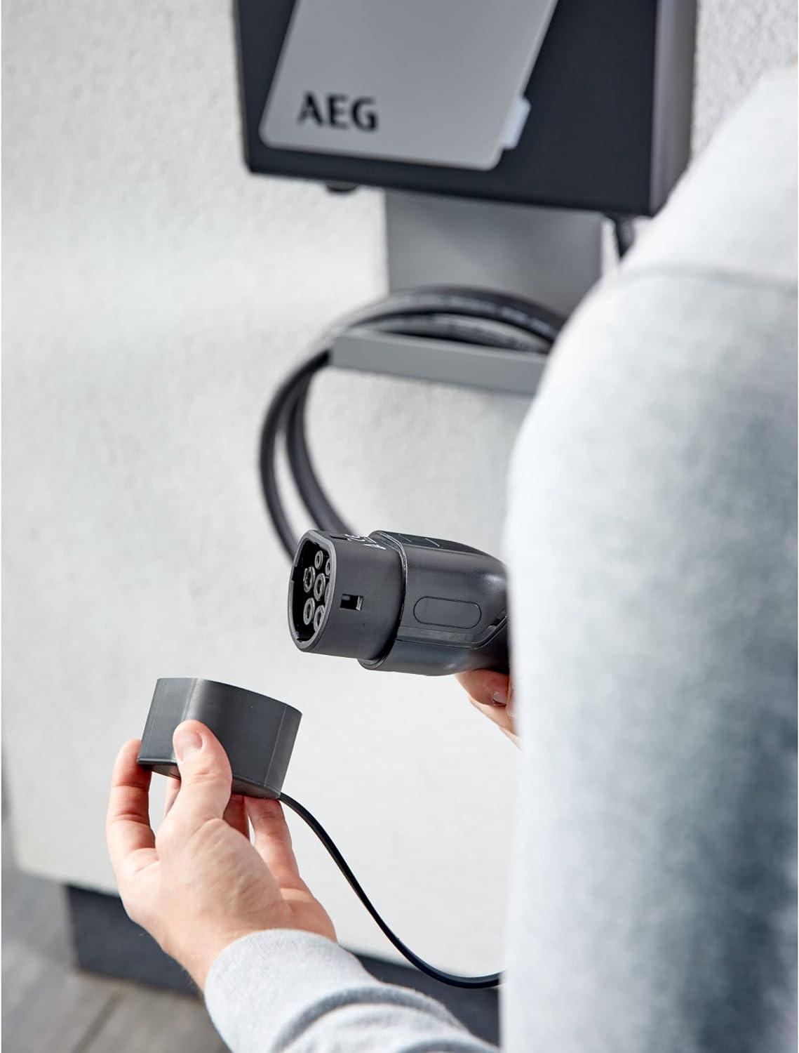 EV charging station Type 2 Wallbox (AEG Germany, 11kW)