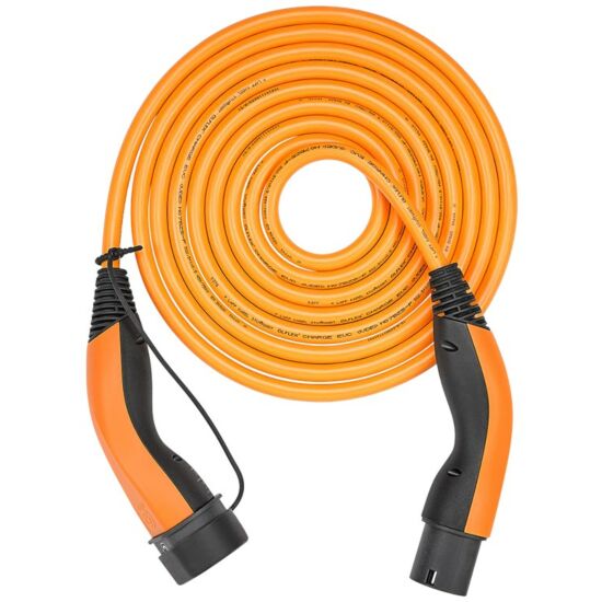 Type 2-Type 2 charging cable (Lapp Germany, 32A x 3 phases, 22kW, 10m)