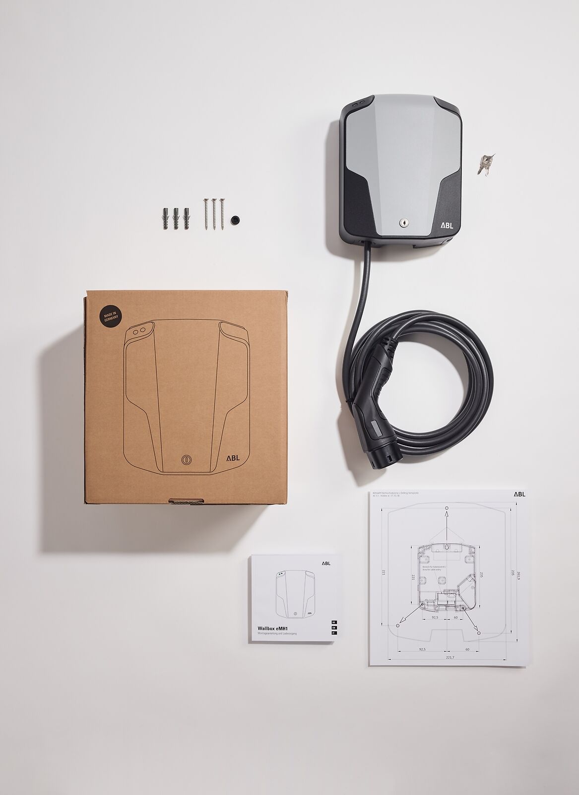 EV charging station Type 2 (ABL Gmbh Germany, 11kW)